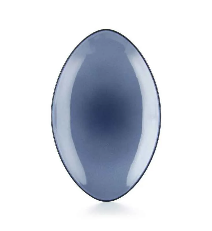 EQUINOXE SERVIERTELLER 35 cm Cirrusblau