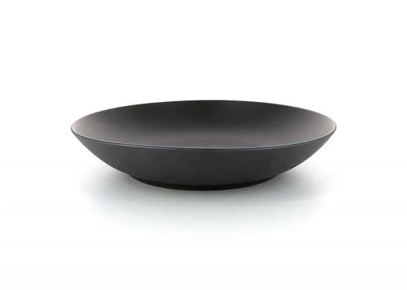 EQUINOXE SUPPENSCHÜSSEL/COUPTELLER 27CM Gusseisener optik