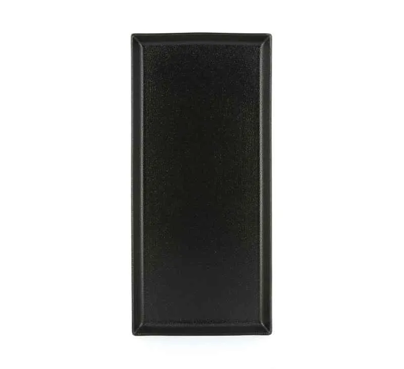 EQUINOXE RECHTECKIGE PLATTE/RECHTECKIGER TELLER 32,5 cm Gusseisener optik