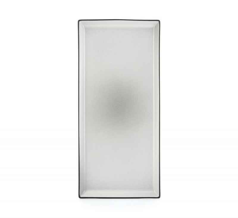 Preview: EQUINOXE RECHTECKIGE PLATTE/RECHTECKIGER TELLER 32,5 cm Pfeffer