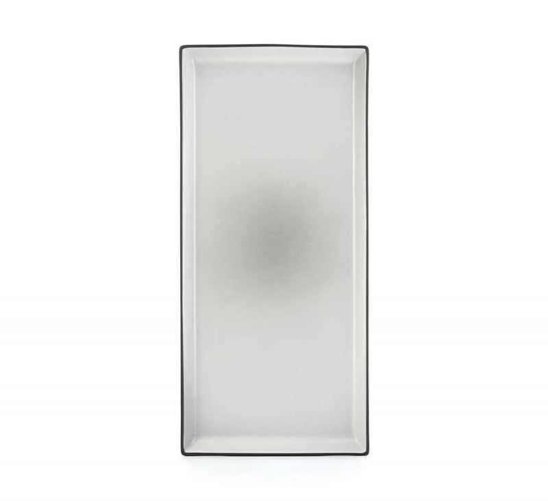 EQUINOXE RECHTECKIGE PLATTE/RECHTECKIGER TELLER 32,5 cm Pfeffer
