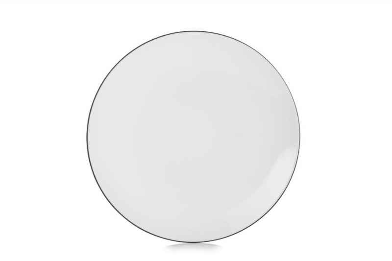 Preview: EQUINOXE FLACHER TELLER/PLATZTELLER 31,5 cm Weiss Kumulus