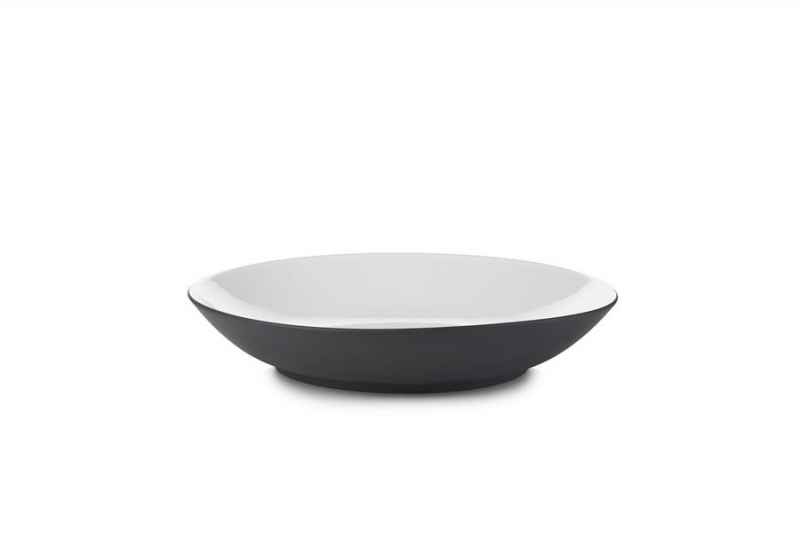 Preview: EQUINOXE SUPPENSCHÜSSEL/COUPTELLER 27 CM Weiss Kumulus