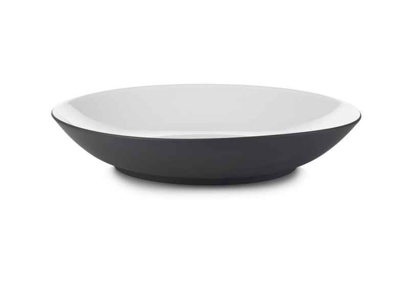 Preview: EQUINOXE SUPPENSCHÜSSEL/COUPTELLER 27 CM Weiss Kumulus