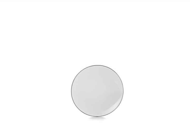 Preview: EQUINOXE FLACHER TELLER/BROTTELLER 16 cm Weiss Kumulus