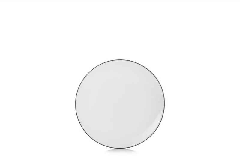 Preview: EQUINOXE FLACHER TELLER/DESSERTTELLER 21,5 cm Weiss Kumulus