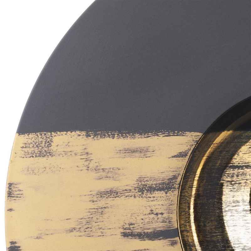 Preview: SPHERE KUGEL-TELLER Schwarz Real gold Tempo 2 Ø 30,5 cm