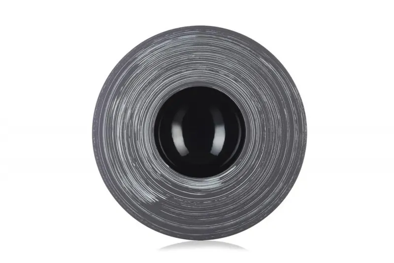 SPHERE KUGEL-TELLER Schwarz Silver Crescendo