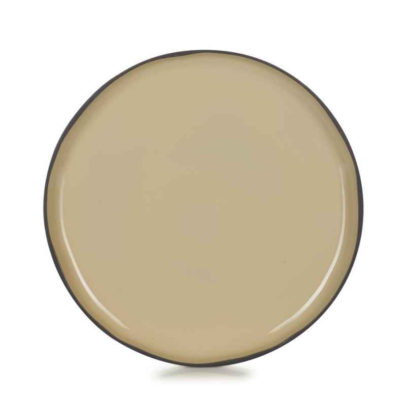 Preview: CARACTERE FLACHER TELLER 26 cm Muskatnuss