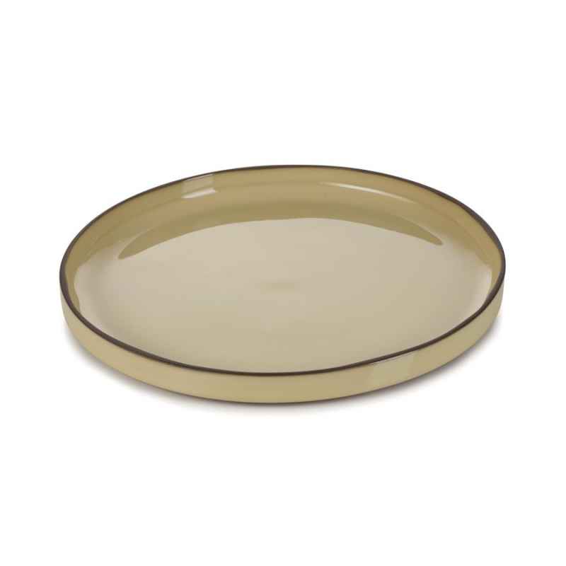 Preview: CARACTERE FLACHER TELLER 26 cm Muskatnuss