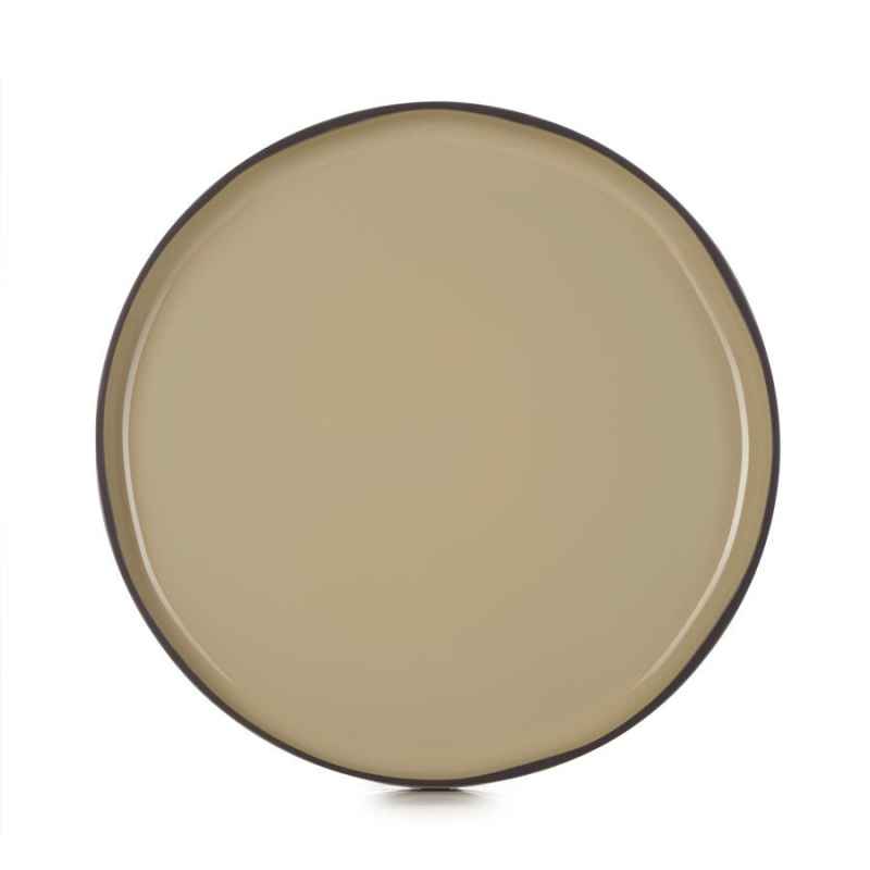 Preview: CARACTERE FLACHER TELLER 28 cm Muskatnuss