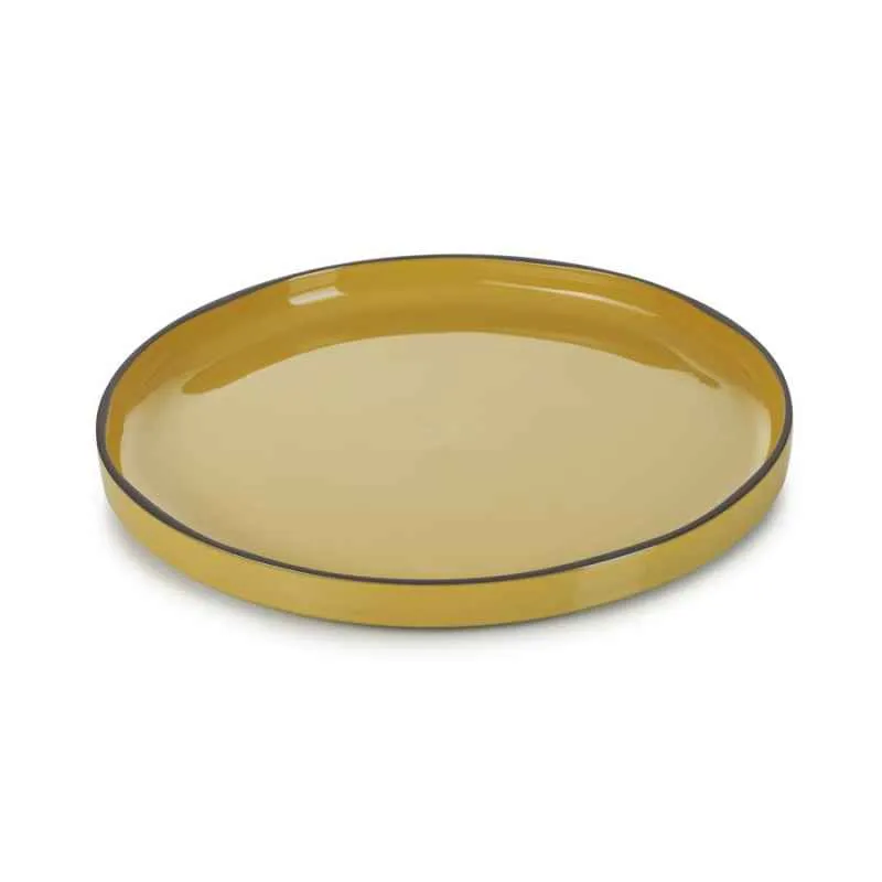 CARACTERE FLACHER TELLER 28 cm Kurkuma