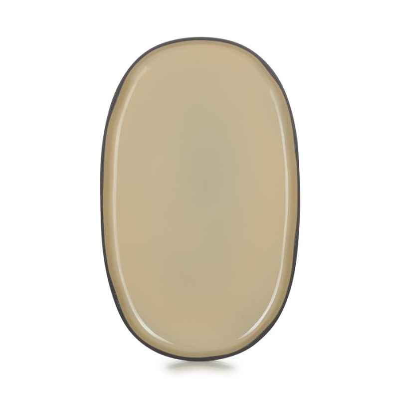 Preview: CARACTERE SERVIERTELLER 35,5 cm Muskatnuss