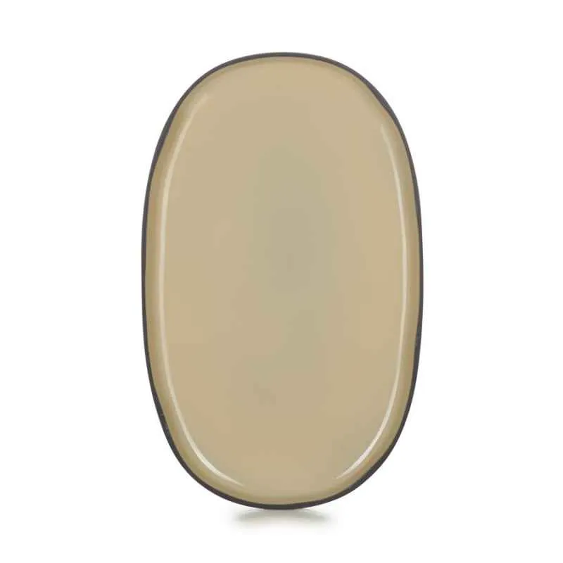 CARACTERE SERVIERTELLER 35,5 cm Muskatnuss