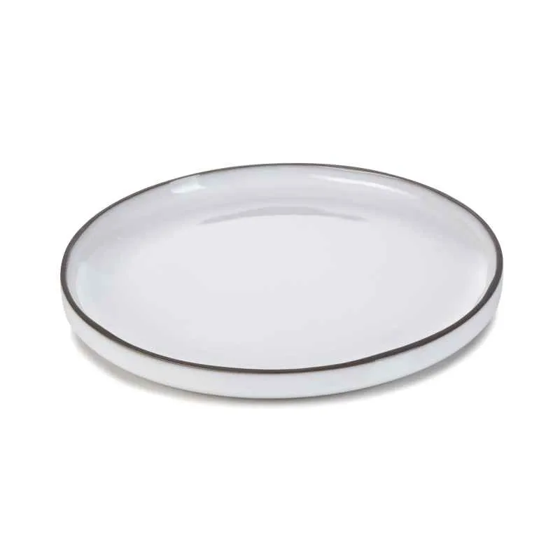 CARACTERE DESSERTTELLER 21 cm Kumuluswolke weiss