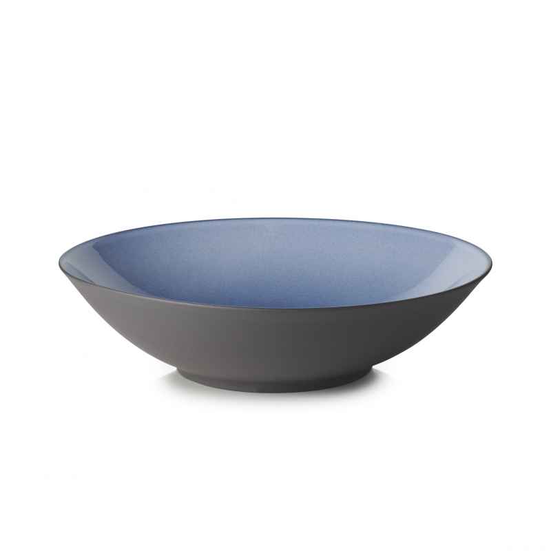 Preview: EQUINOXE BUFFETSCHALE, GROSS 33,5 cm Cirrusblau