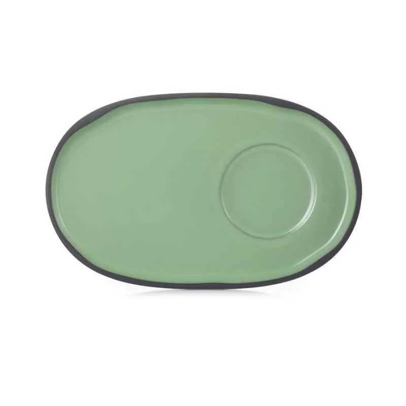 CARACTERE UNTERTASSE 18x11,1x1,5 cm Minze