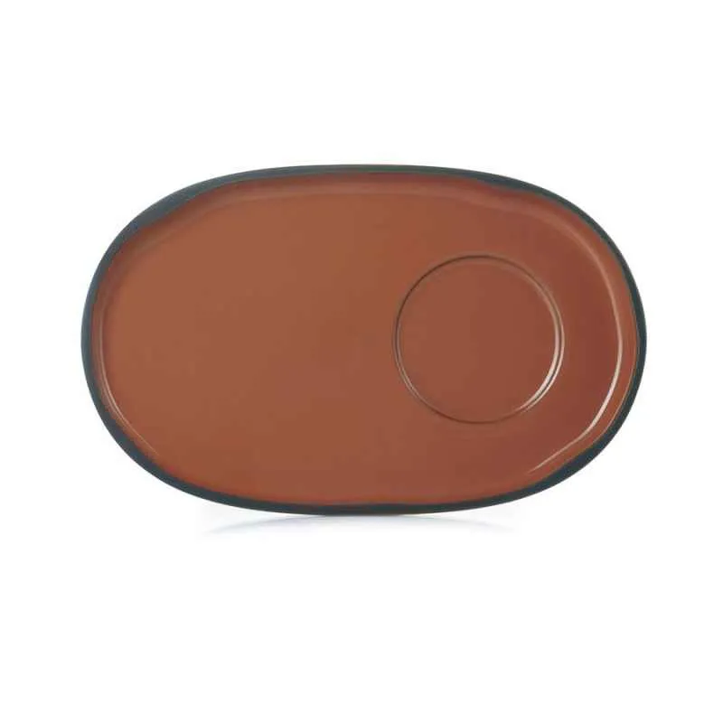 CARACTERE UNTERTASSE 18 x 11,1 x 1,5 cm Zimt