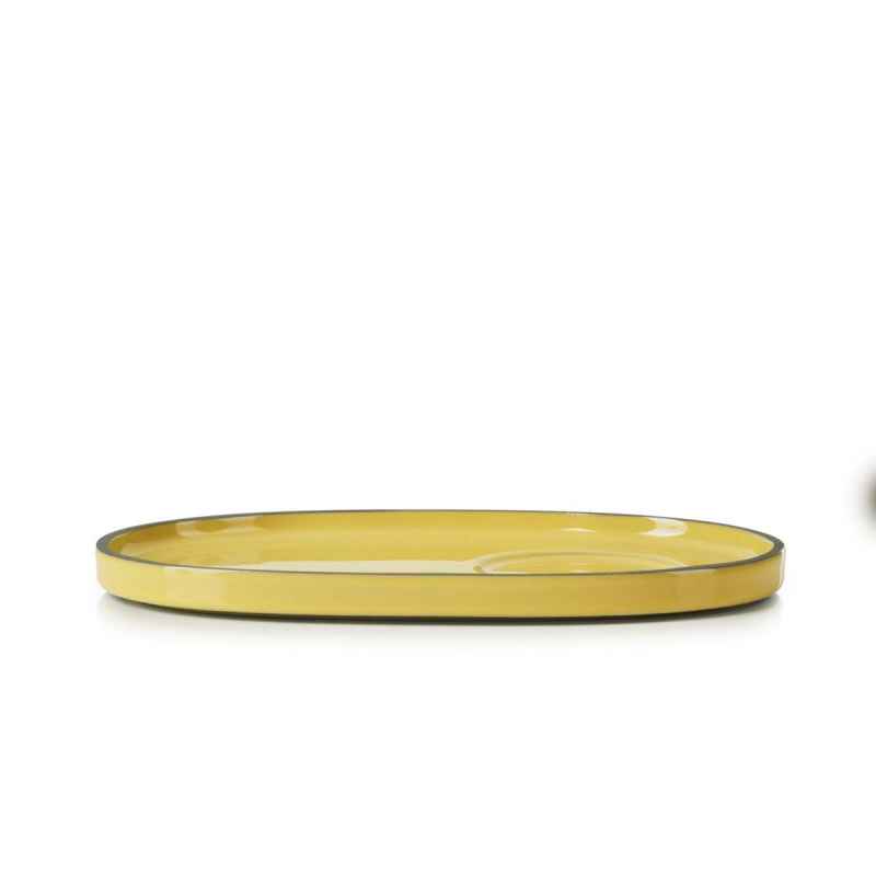 Preview: CARACTERE UNTERTASSE 18x11,1x1,5 cm Kurkuma