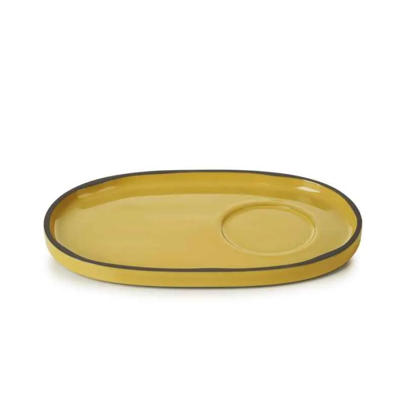 CARACTERE UNTERTASSE 18x11,1x1,5 cm Kurkuma