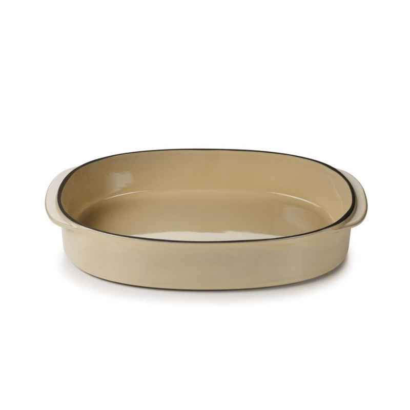 Preview: CARACTERE RECHTECKIGE Auflaufform 34 x 25 cm Muskatnuss REVOL