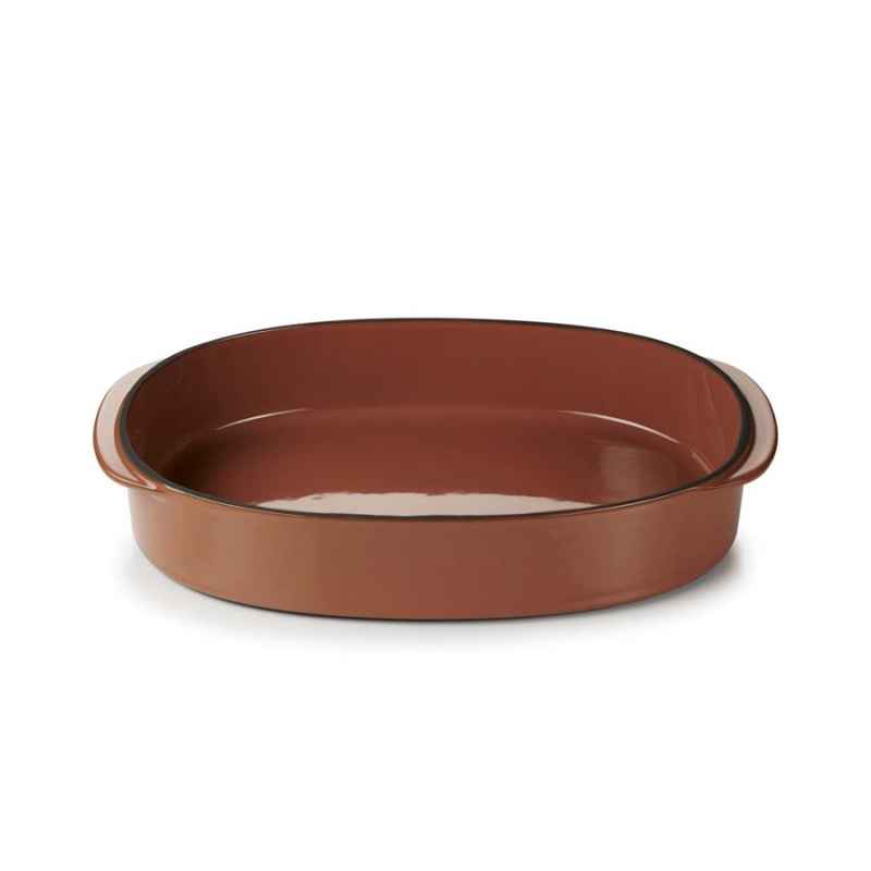 Preview: CARACTERE RECHTECKIGE Auflaufform 34 x 25 cm Zimt REVOL
