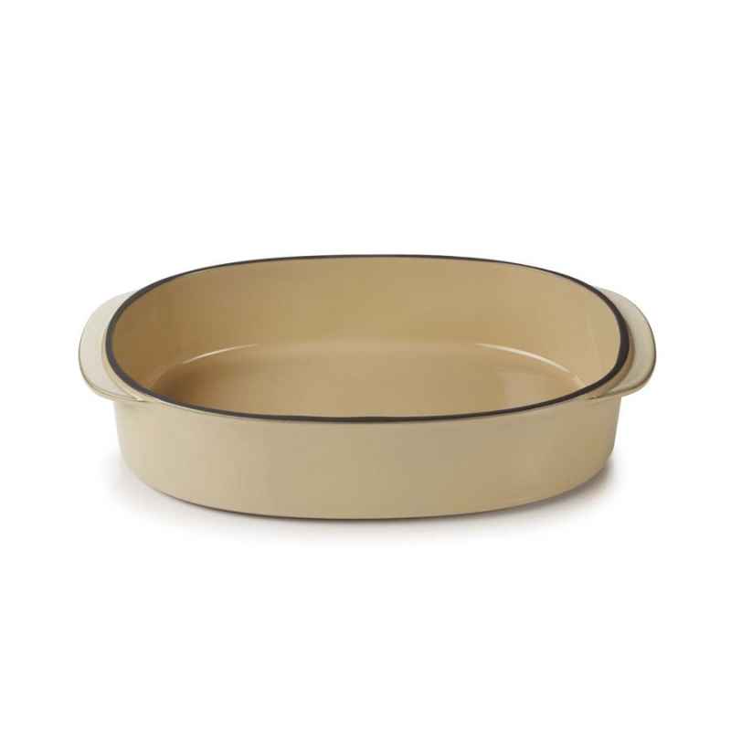 Preview: CARACTERE RECHTECKIGE Auflaufform 26 x 18,5 cm Muskatnuss REVOL
