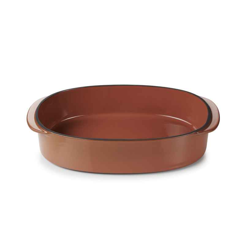 Preview: CARACTERE RECHTECKIGE Auflaufform 26 x 18,5 cm Zimt REVOL