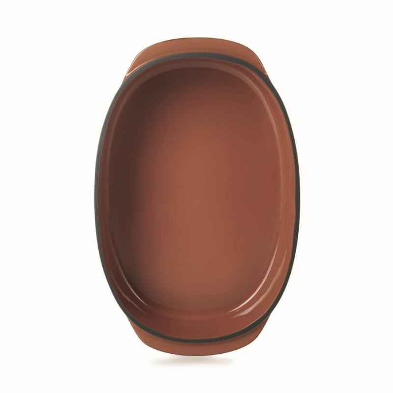 Preview: CARACTERE RECHTECKIGE Auflaufform 26 x 18,5 cm Zimt REVOL