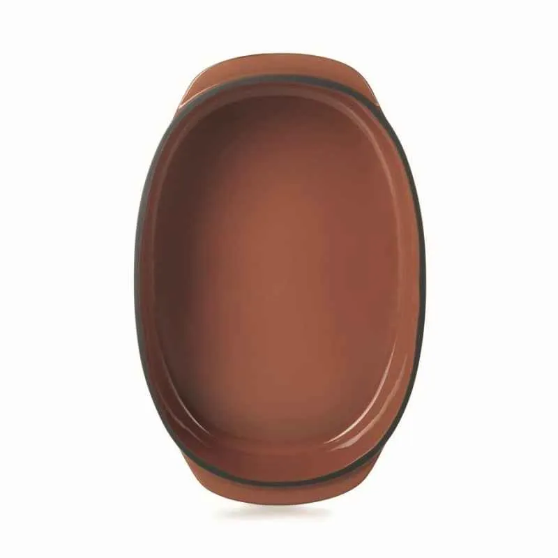 CARACTERE RECHTECKIGE Auflaufform 26 x 18,5 cm Zimt REVOL