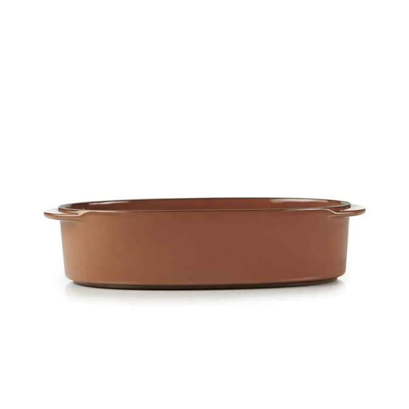 CARACTERE RECHTECKIGE Auflaufform 19 x 13 cm Zimt REVOL