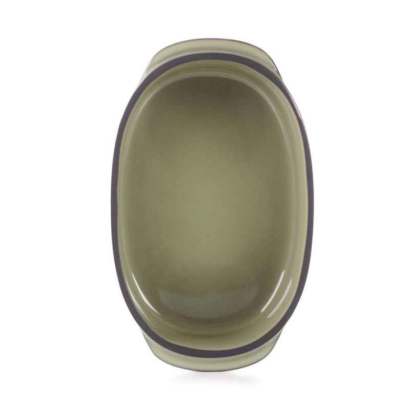 Preview: CARACTERE RECHTECKIGE Auflaufform 16 x 11 cm Kardamom REVOL