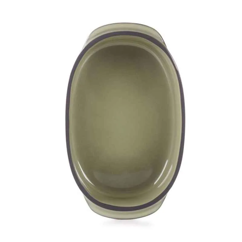 CARACTERE RECHTECKIGE Auflaufform 16 x 11 cm Kardamom REVOL