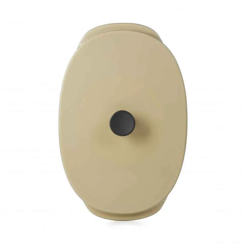 CARACTERE KASSEROLLE / AUFLAUFFORM MIT DECKEL 19 x 13 cm Muskatnuss REVOL