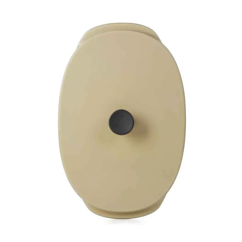 KASSEROLLE / AUFLAUFFORM MIT DECKEL CARACTERE 26 x 18,5 cm Muskatnuss
