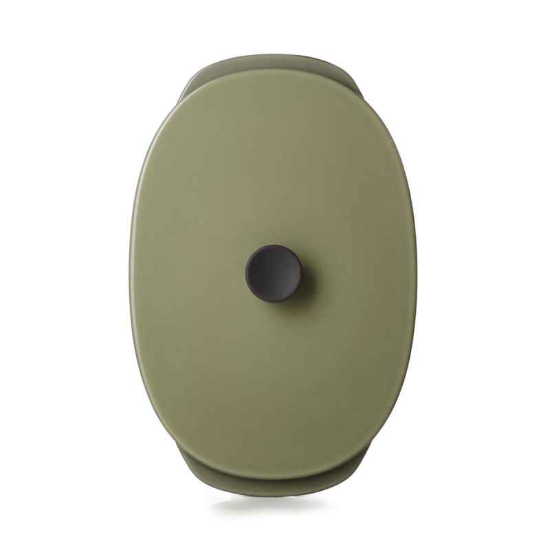 Preview: CARACTERE KASSEROLLE / AUFLAUFFORM MIT DECKEL 26 x 18,5 cm Kardamom REVOL