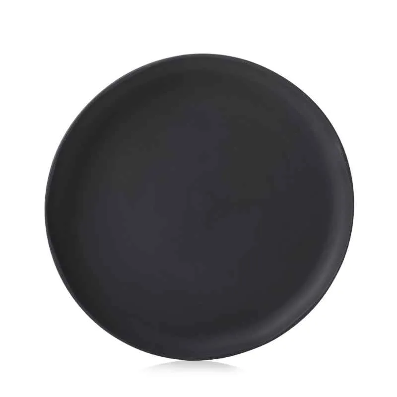CARACTERE FLACHER TELLER 28 cm Matt schiefer styl