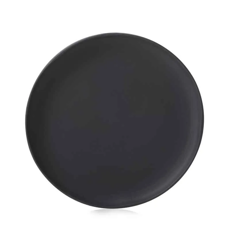 CARACTERE FLACHER TELLER 26 cm Matt schiefer styl