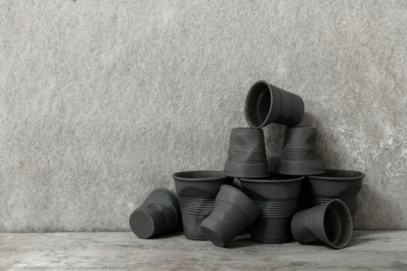 Knickbecher Espresso 0,08 l wie Recyclingmaterial