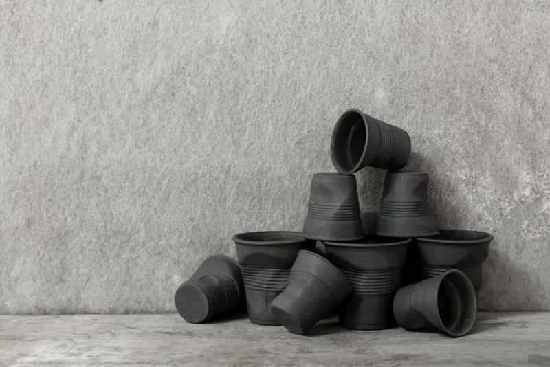 Preview: Knickbecher Cappuccino 0,18l wie 100% Recyclay