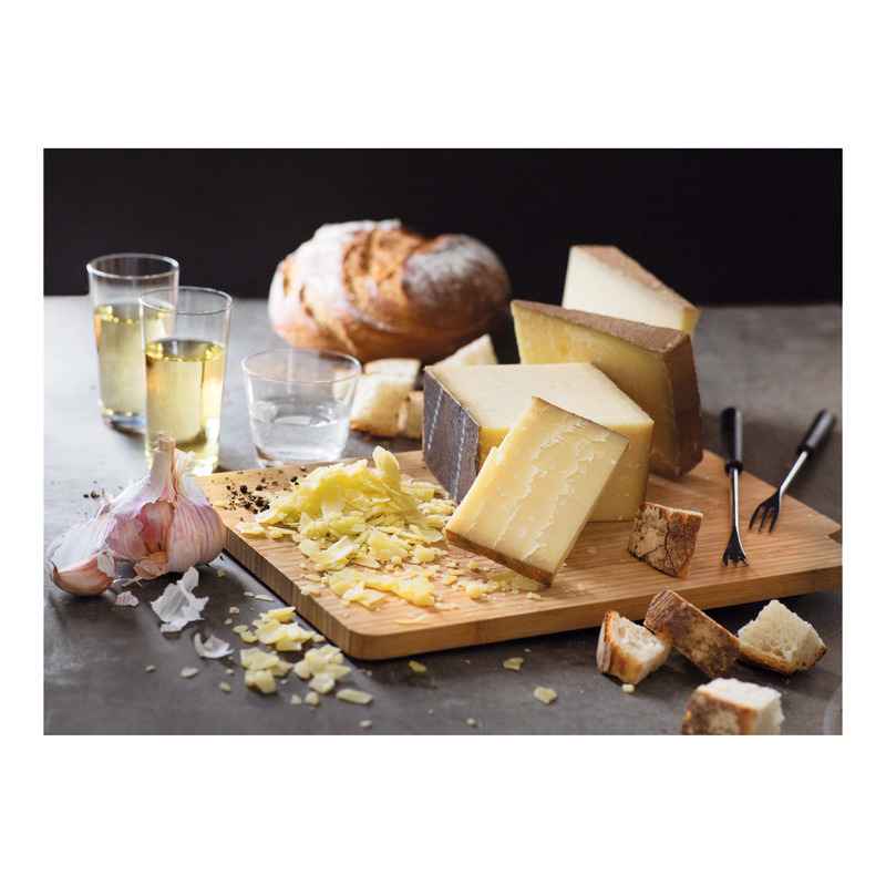 Preview: Caquelon/ Fonduetopf/ Käsefondue Induktion Gusseisen rot Alpweide 24cm