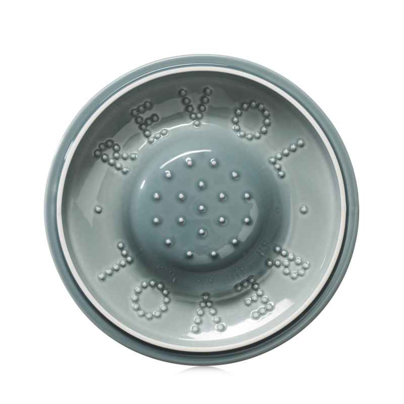 Preview: RUNDE INDUKTIONSKASSEROLLE 31 CM MIT PORZELLANDECKEL Wolkengrau
