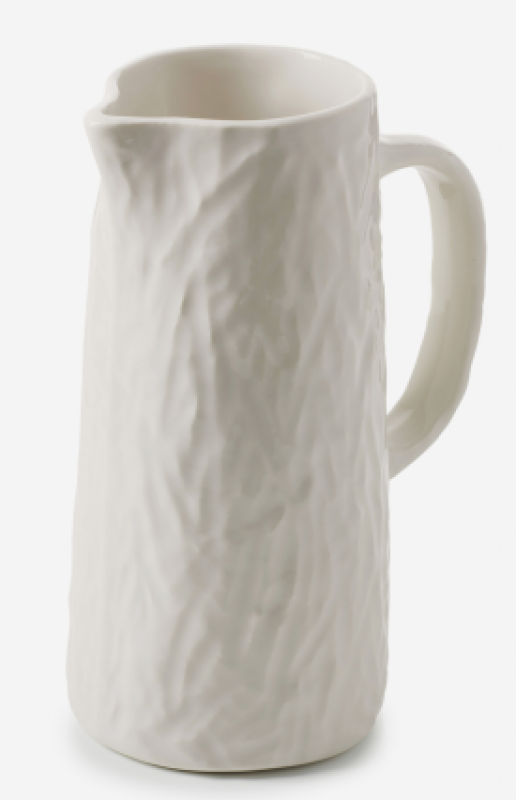 Preview: YLI WASSERKRUG/ PITCHER/ VASE 1,2 L Alabaster Weiss