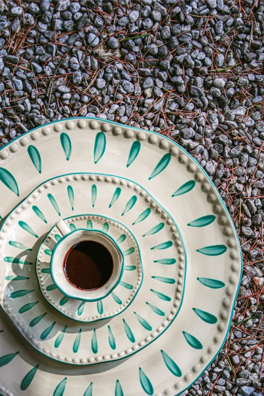 Espressotasse mit Untertasse Domitilla Nachtblau
