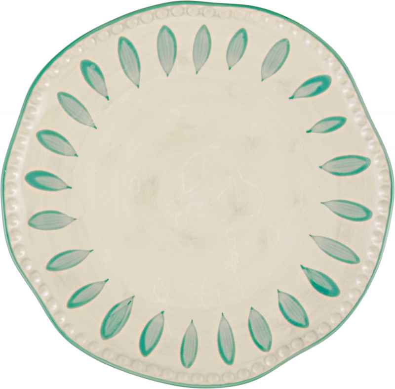 Preview: Speiseteller Domitilla Aqua Grün