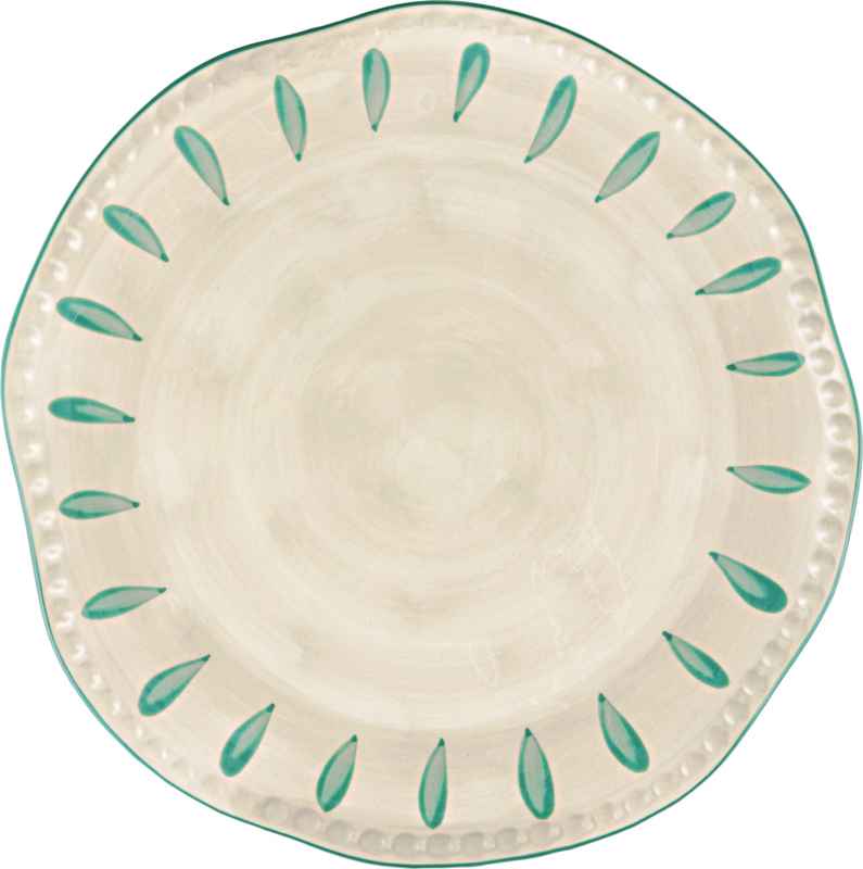 Preview: Servierteller Domitilla Aqua Grün
