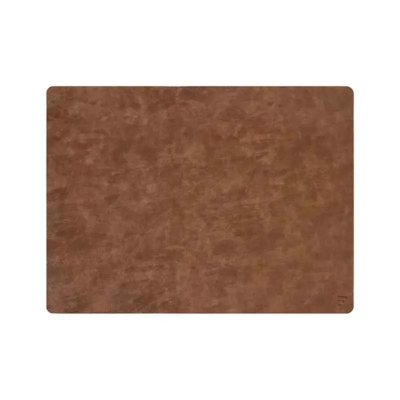 Freeform Fleximats Platzset rechteckig Hellbraun/Dunkelbraun 2er-Set 46 x 33 cm