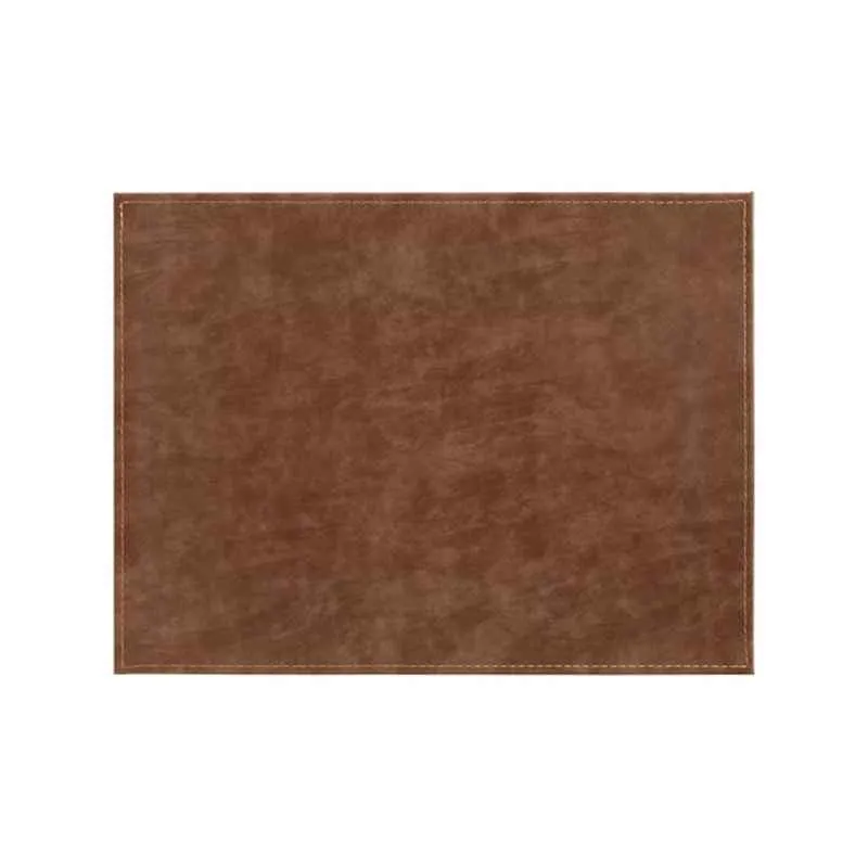 Freeform Platzset rechteckig Hellbraun/Dunkelbraun 40 x 30 cm