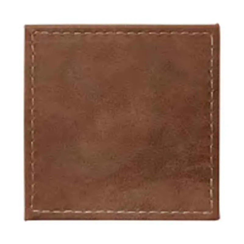 Freeform Untersetzer Hellbraun/Dunkelbraun 4er-Set 10 x 10 cm
