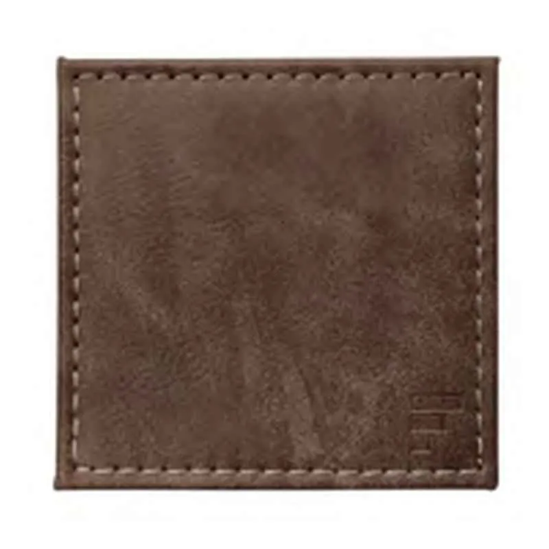 Freeform Untersetzer Hellbraun/Dunkelbraun 4er-Set 10 x 10 cm